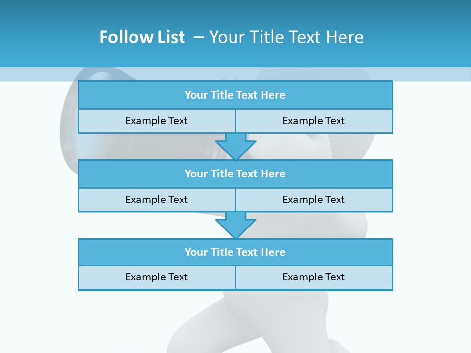 Camera Lens Character PowerPoint Template
