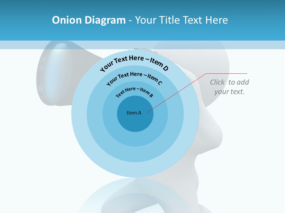 Camera Lens Character PowerPoint Template