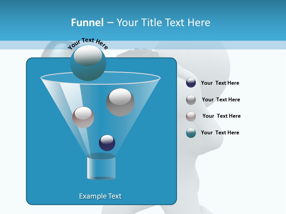 Camera Lens Character PowerPoint Template