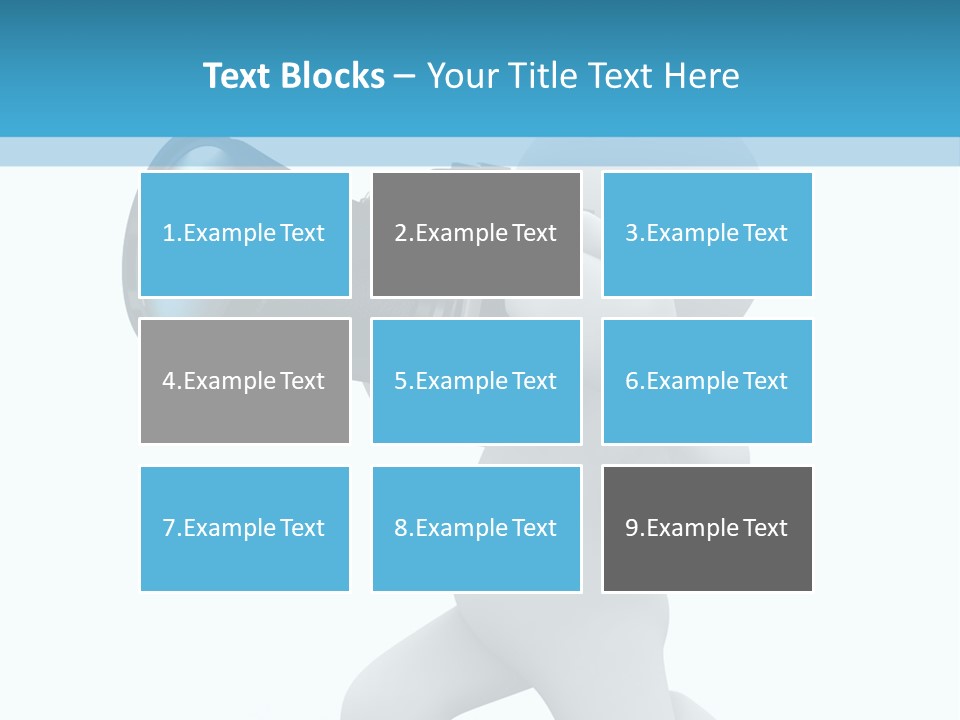 Camera Lens Character PowerPoint Template