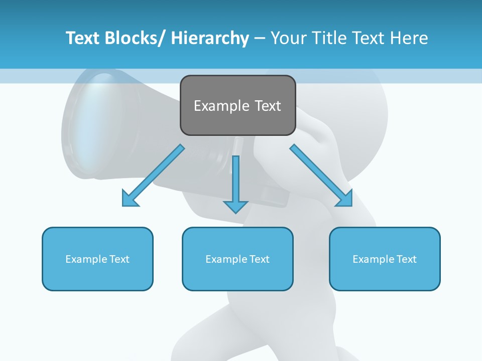 Camera Lens Character PowerPoint Template