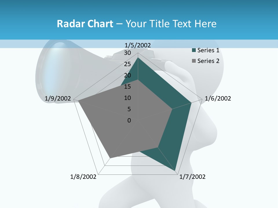 Camera Lens Character PowerPoint Template