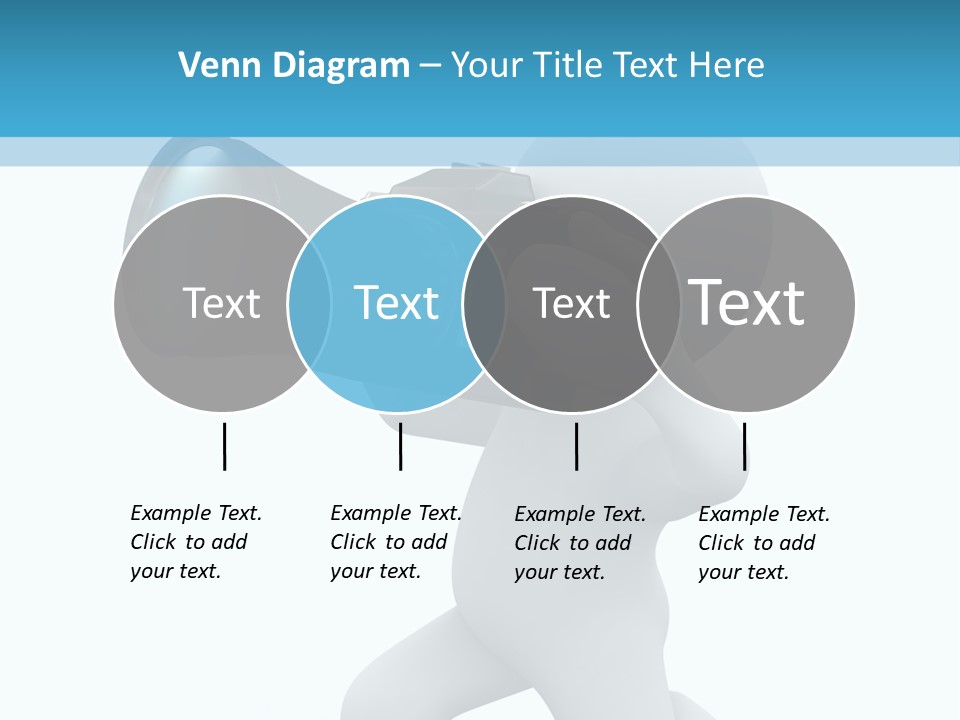 Camera Lens Character PowerPoint Template