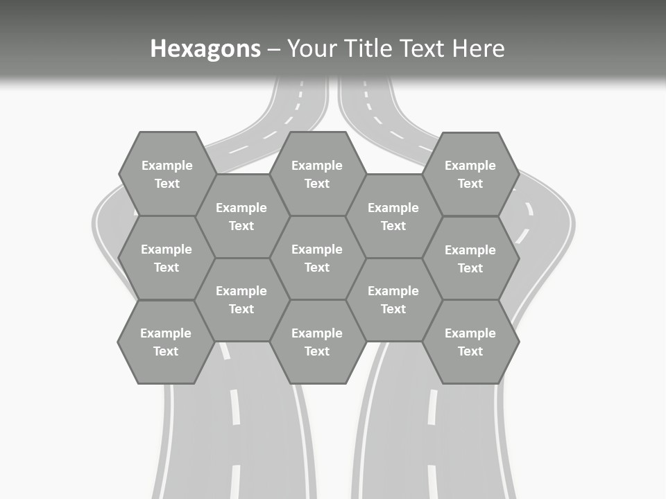 Straddle Dodge Double PowerPoint Template