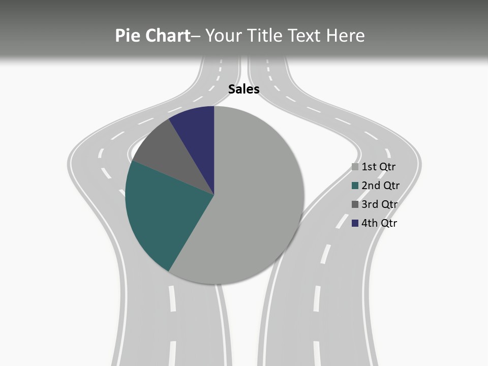 Straddle Dodge Double PowerPoint Template