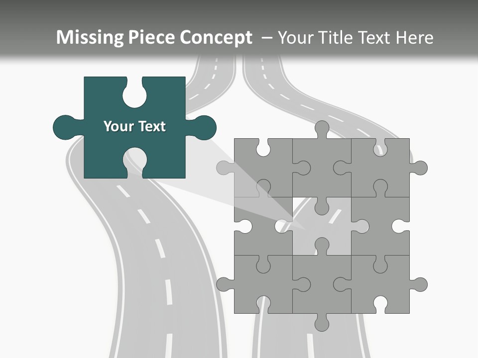 Straddle Dodge Double PowerPoint Template