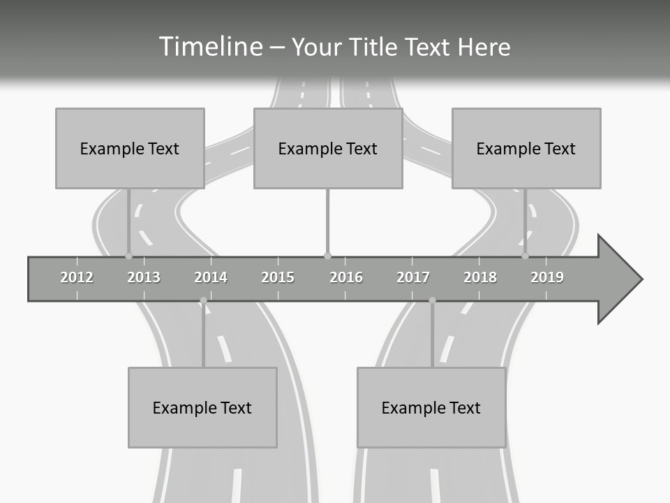 Straddle Dodge Double PowerPoint Template