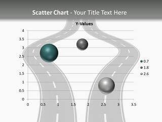 Straddle Dodge Double PowerPoint Template