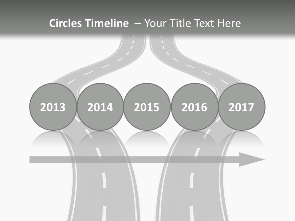 Straddle Dodge Double PowerPoint Template