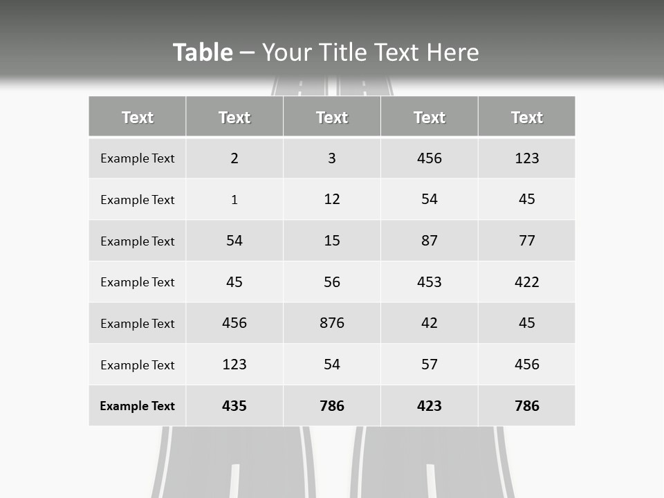 Straddle Dodge Double PowerPoint Template