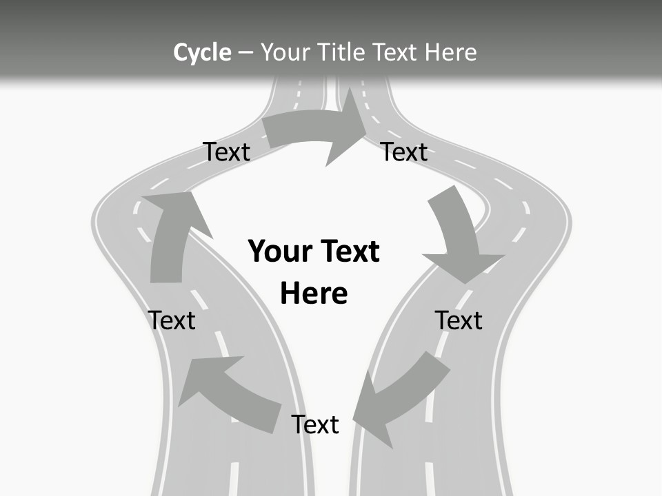 Straddle Dodge Double PowerPoint Template