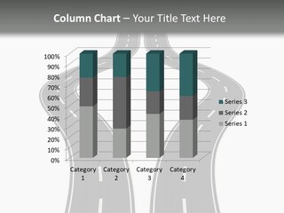 Straddle Dodge Double PowerPoint Template