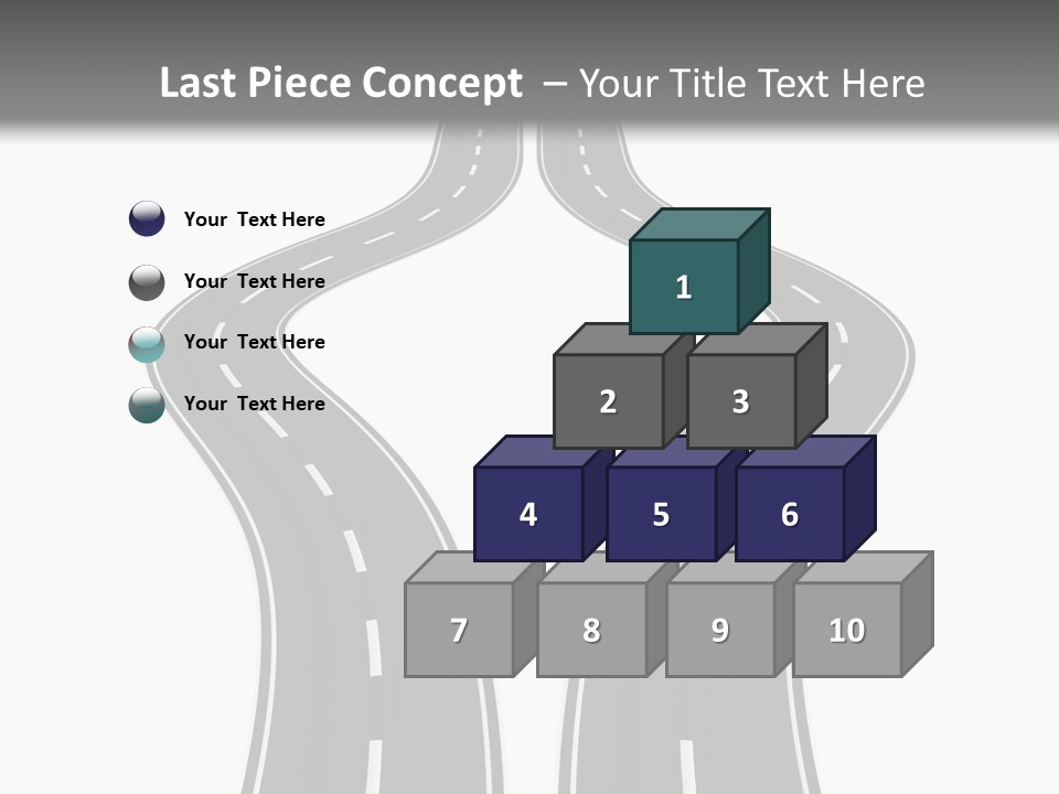 Straddle Dodge Double PowerPoint Template