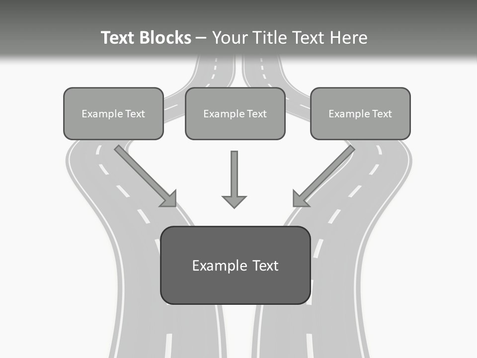 Straddle Dodge Double PowerPoint Template