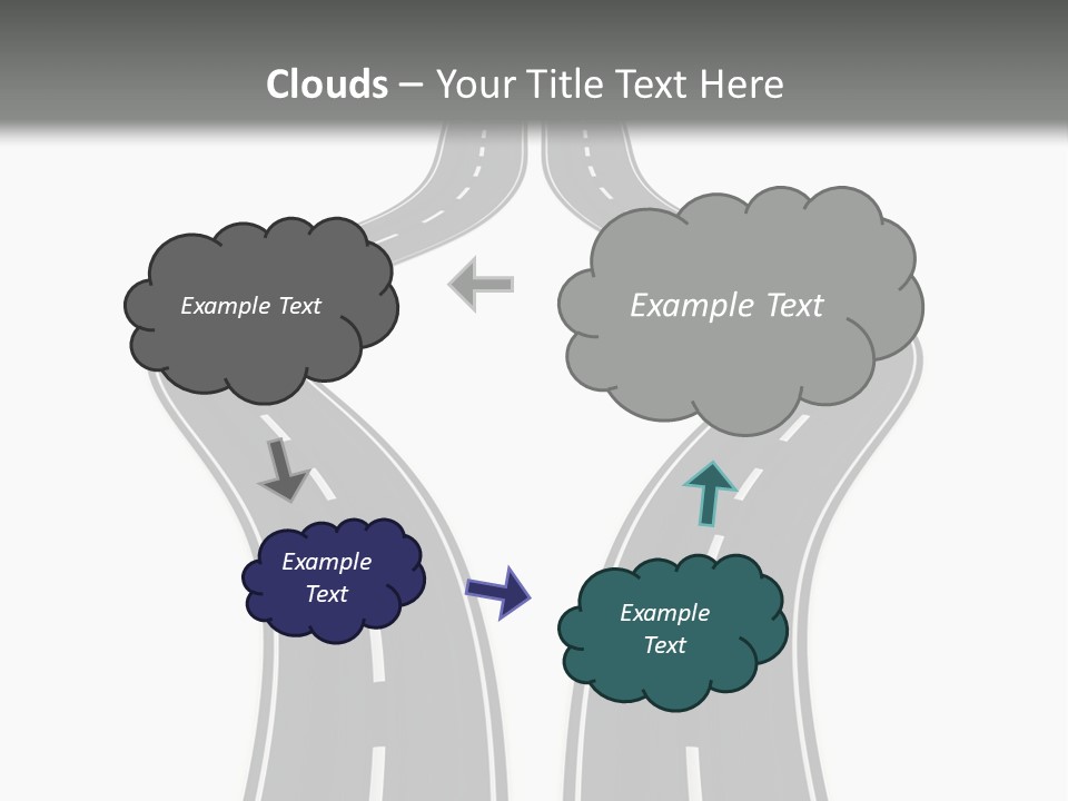 Straddle Dodge Double PowerPoint Template