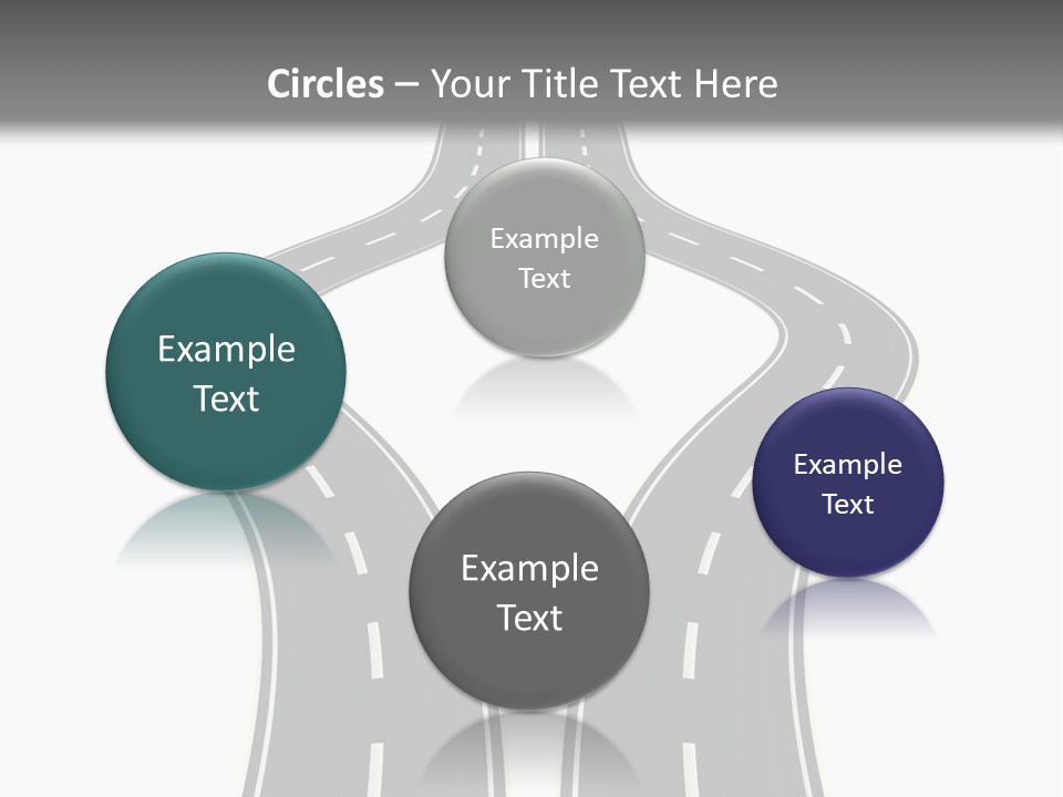 Straddle Dodge Double PowerPoint Template