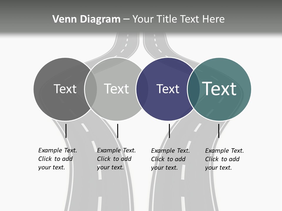 Straddle Dodge Double PowerPoint Template