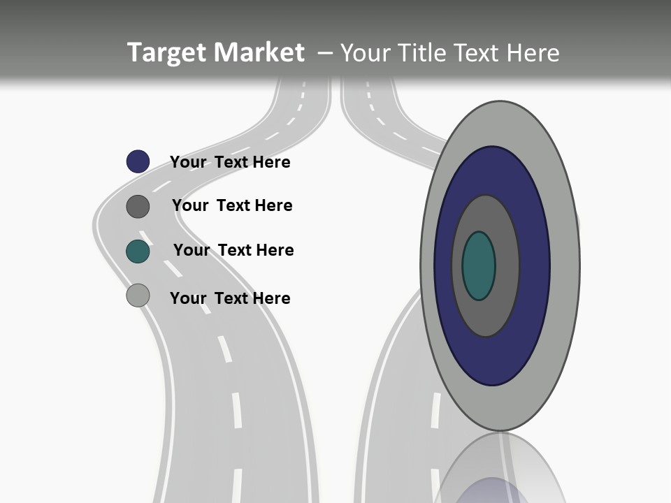 Straddle Dodge Double PowerPoint Template