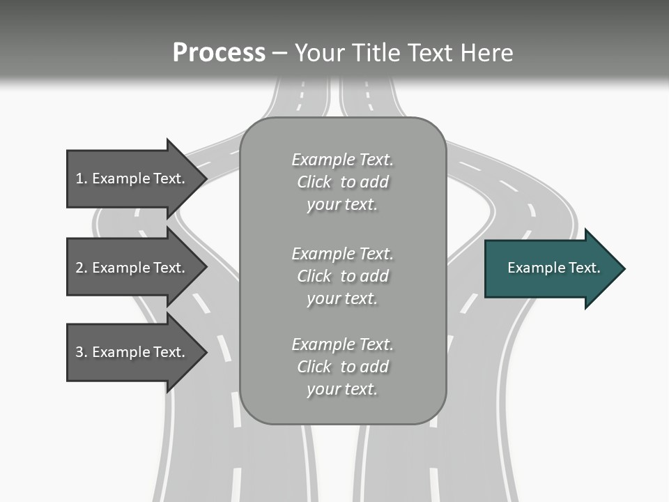 Straddle Dodge Double PowerPoint Template