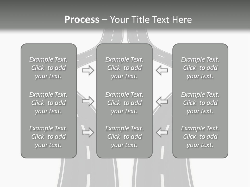 Straddle Dodge Double PowerPoint Template