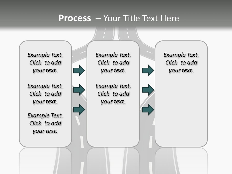 Straddle Dodge Double PowerPoint Template