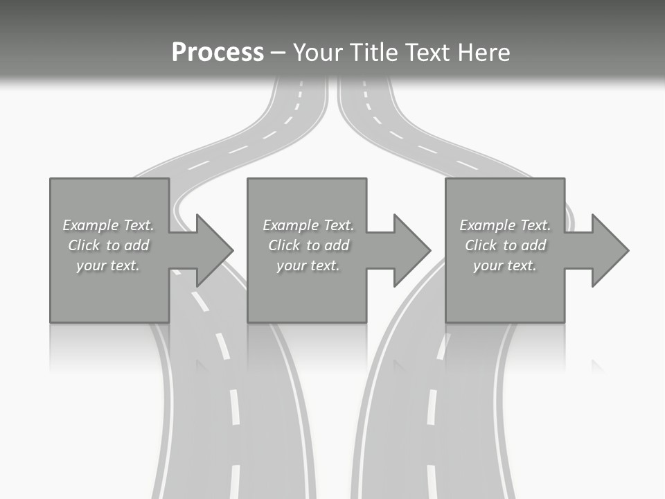 Straddle Dodge Double PowerPoint Template