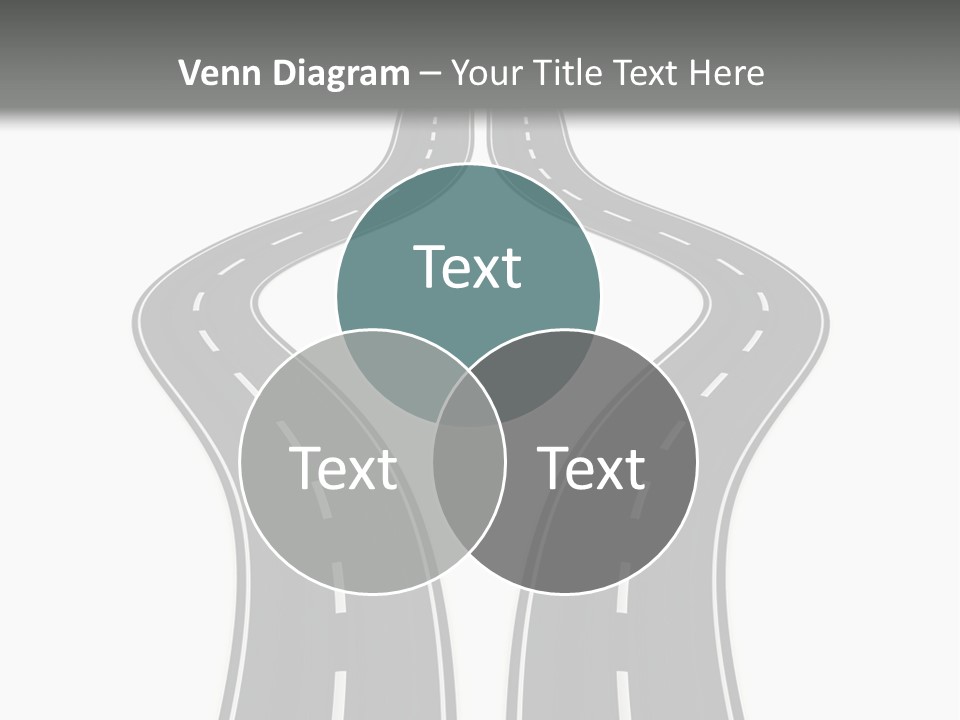 Straddle Dodge Double PowerPoint Template