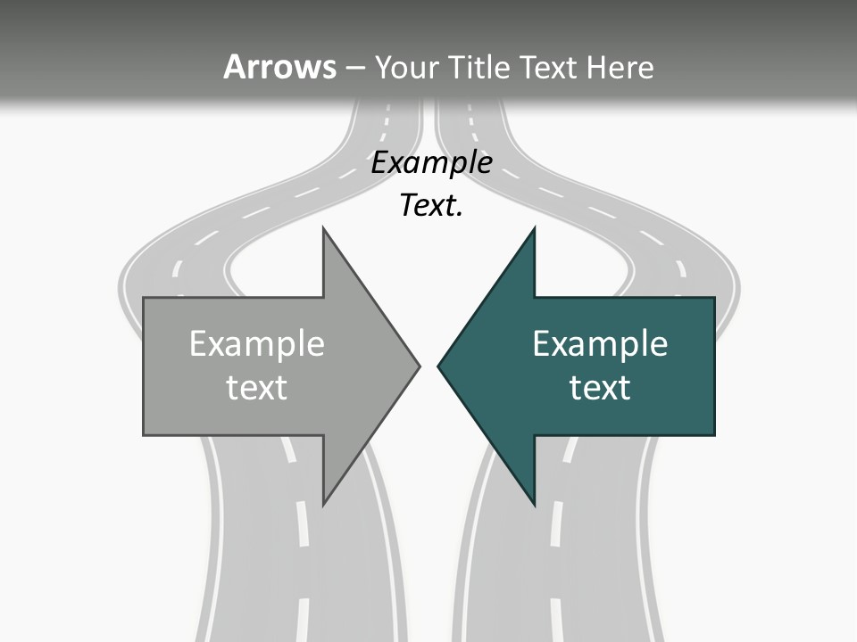 Straddle Dodge Double PowerPoint Template