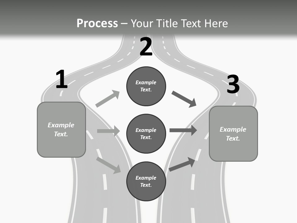 Straddle Dodge Double PowerPoint Template