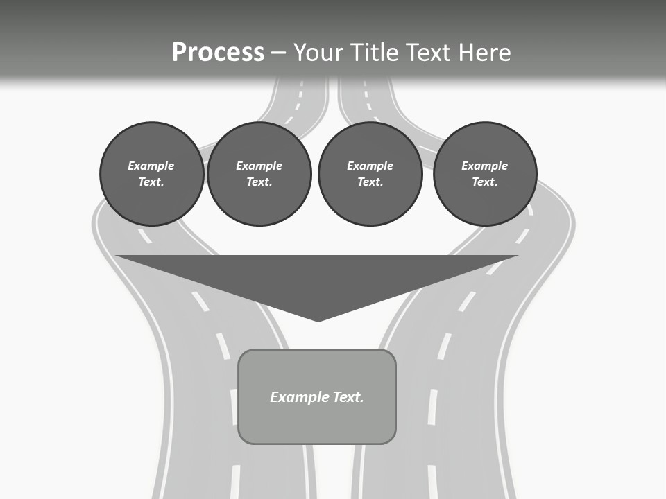 Straddle Dodge Double PowerPoint Template