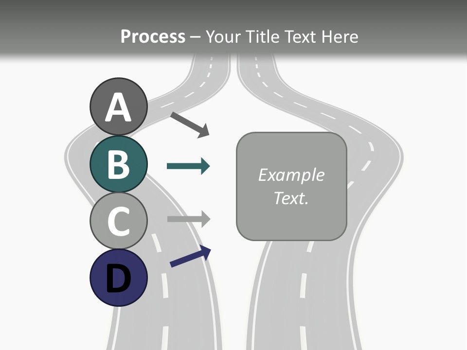 Straddle Dodge Double PowerPoint Template