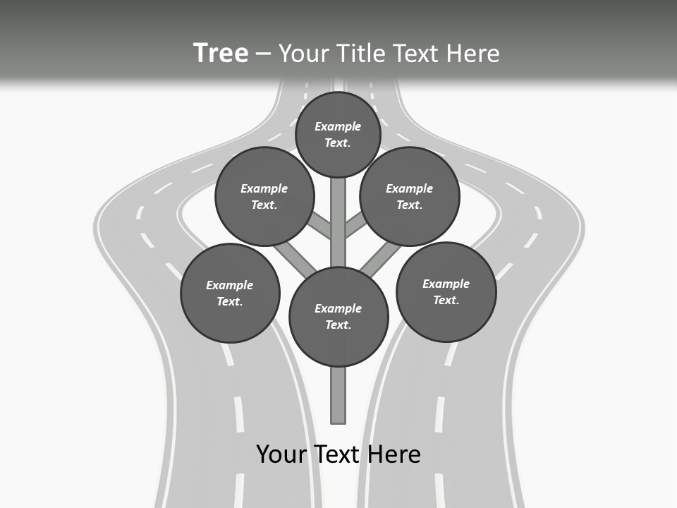 Straddle Dodge Double PowerPoint Template