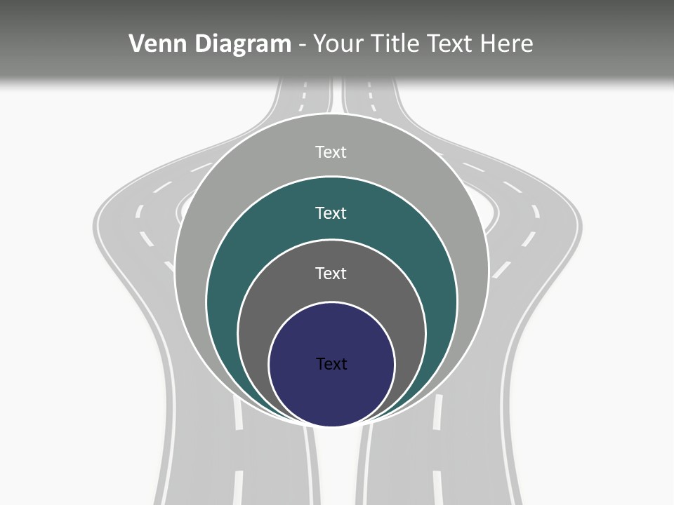 Straddle Dodge Double PowerPoint Template