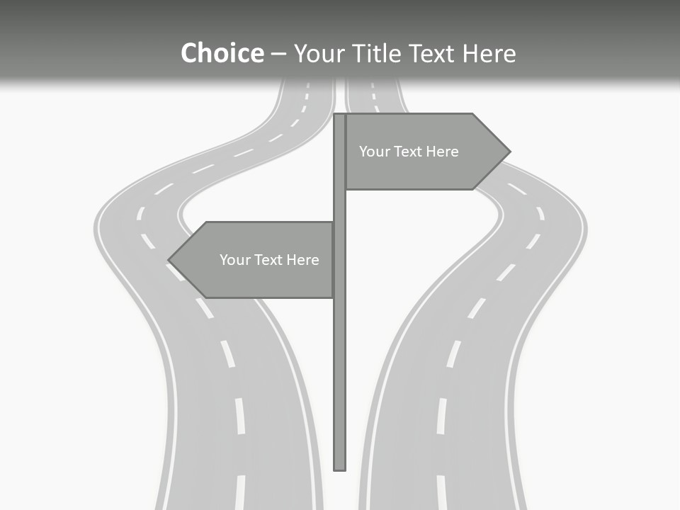 Straddle Dodge Double PowerPoint Template