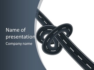 Automobile Highway Ado PowerPoint Template