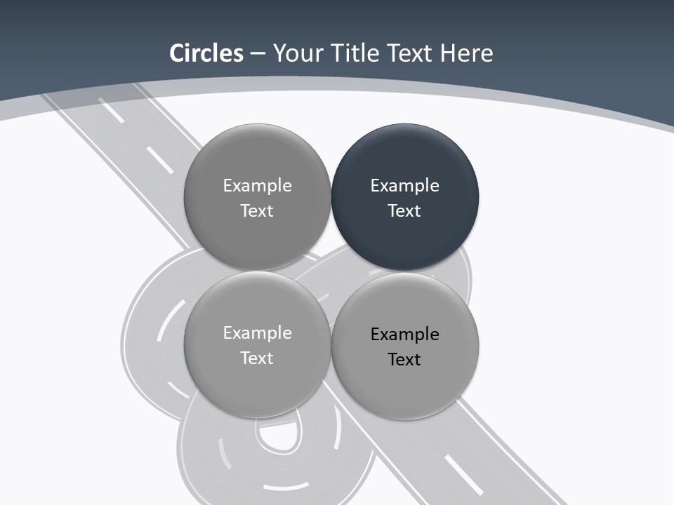 Automobile Highway Ado PowerPoint Template