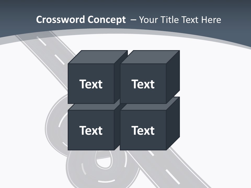 Automobile Highway Ado PowerPoint Template