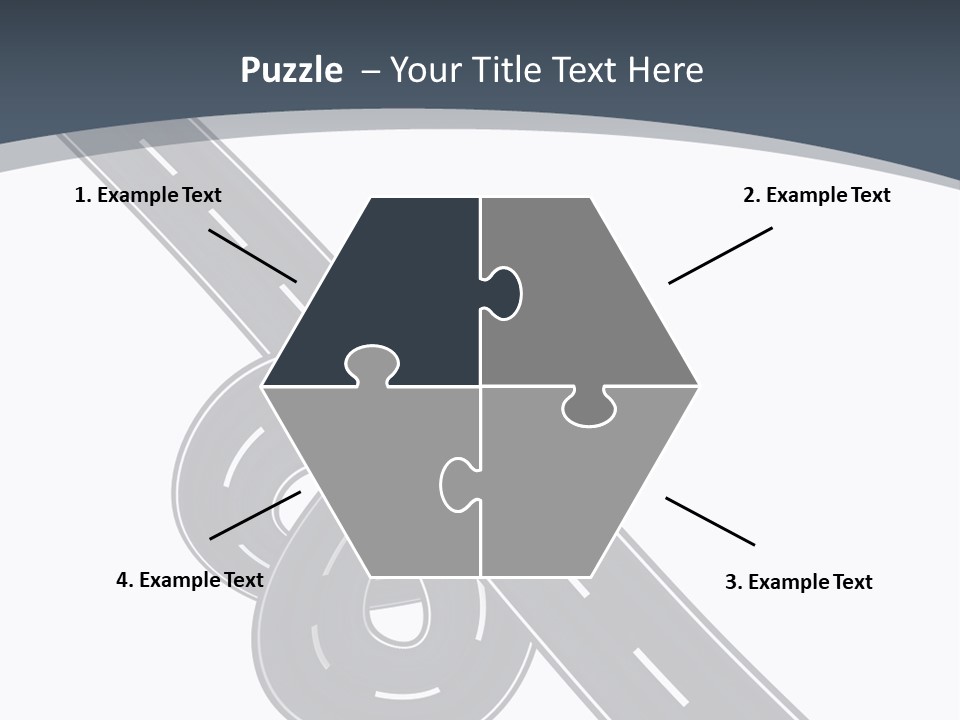 Automobile Highway Ado PowerPoint Template