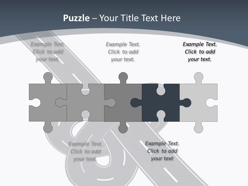 Automobile Highway Ado PowerPoint Template