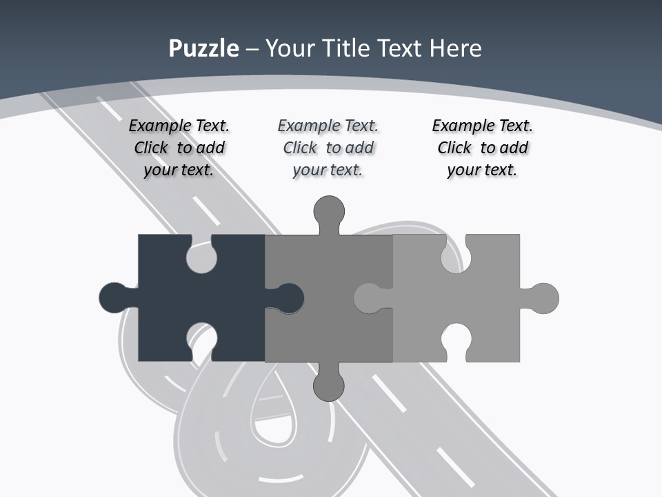 Automobile Highway Ado PowerPoint Template