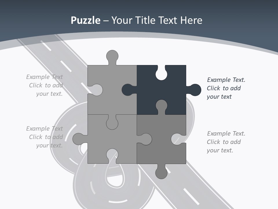 Automobile Highway Ado PowerPoint Template