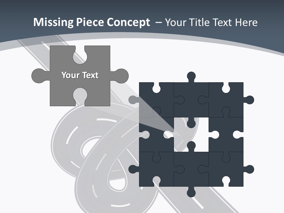 Automobile Highway Ado PowerPoint Template