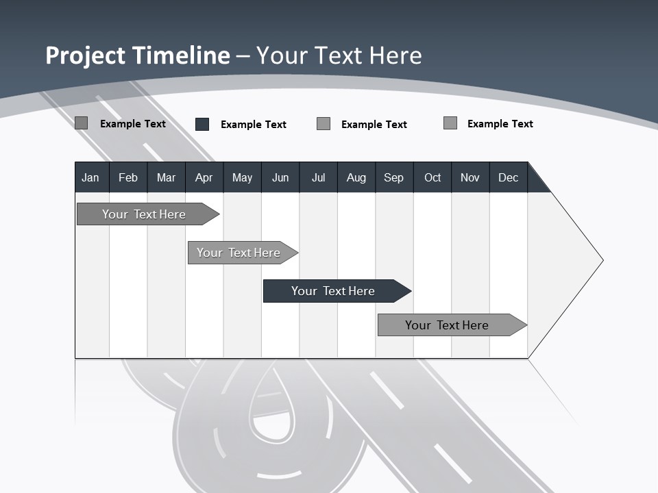 Automobile Highway Ado PowerPoint Template