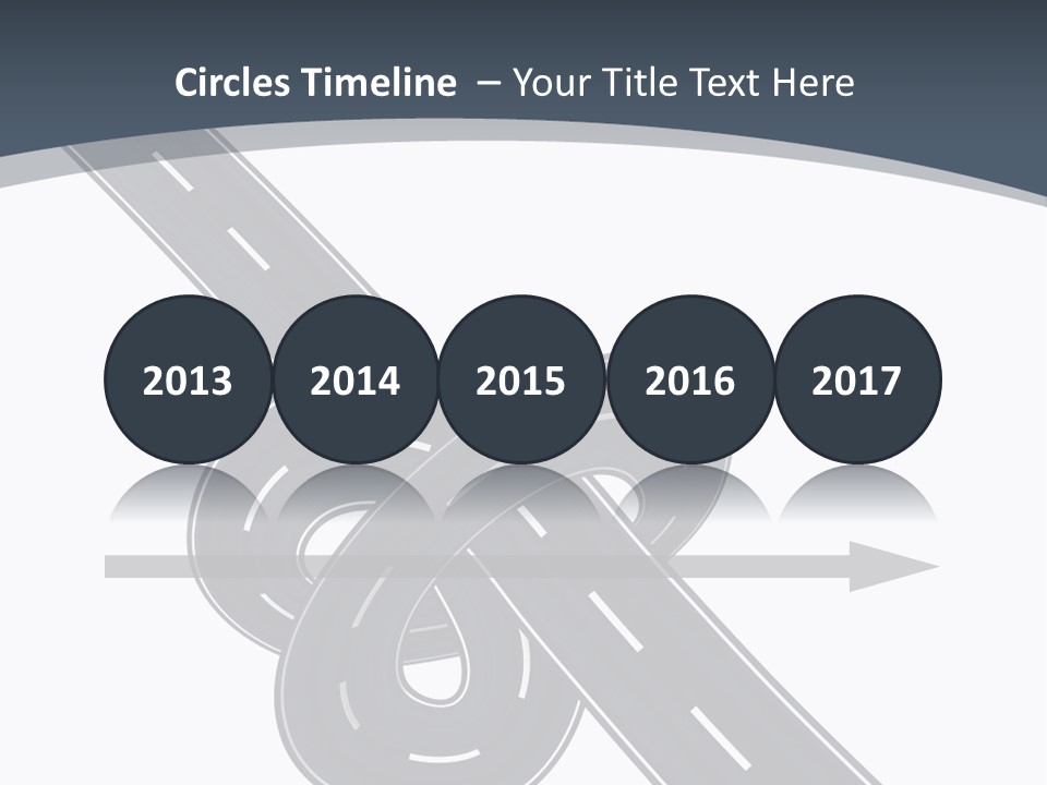 Automobile Highway Ado PowerPoint Template