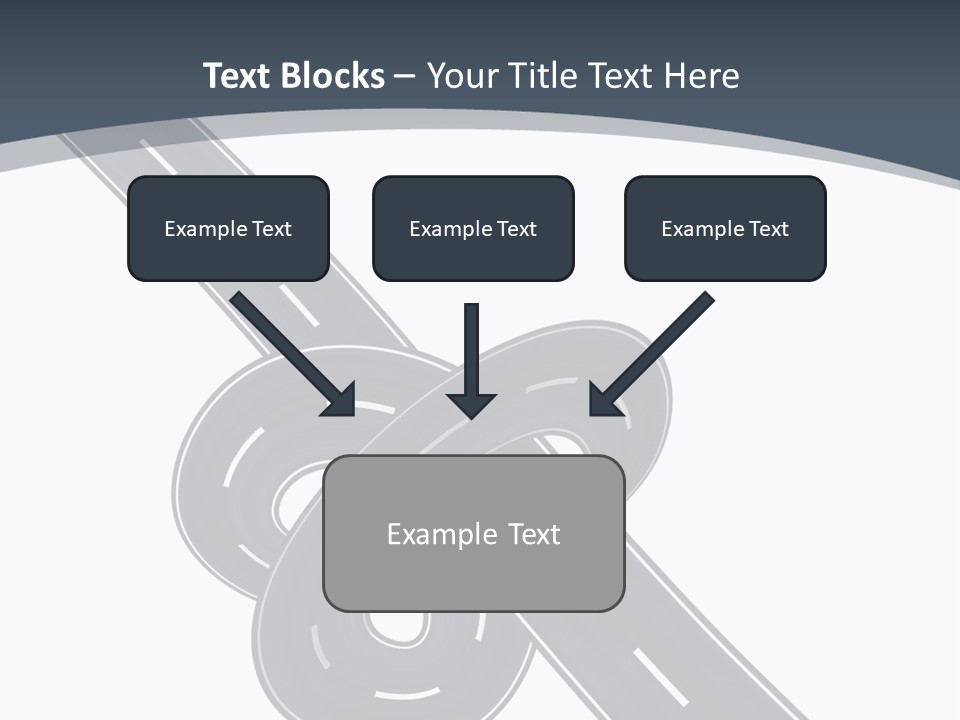 Automobile Highway Ado PowerPoint Template