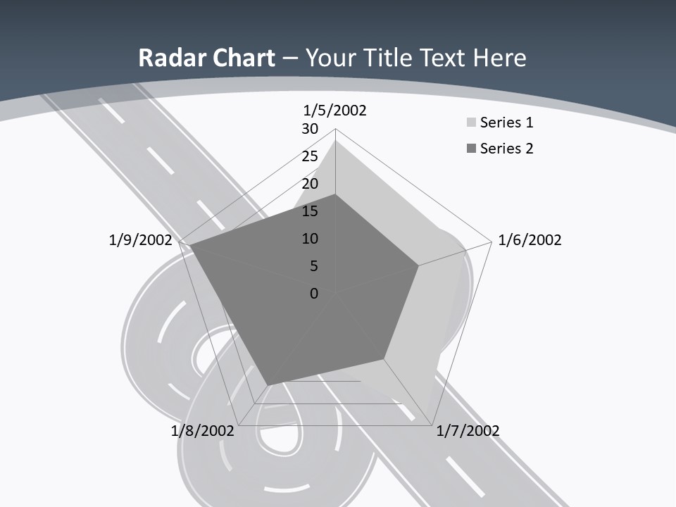 Automobile Highway Ado PowerPoint Template