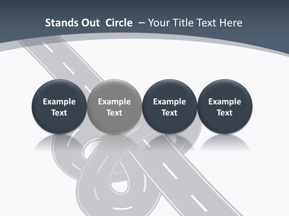 Automobile Highway Ado PowerPoint Template