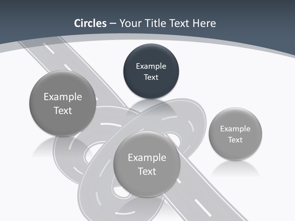 Automobile Highway Ado PowerPoint Template