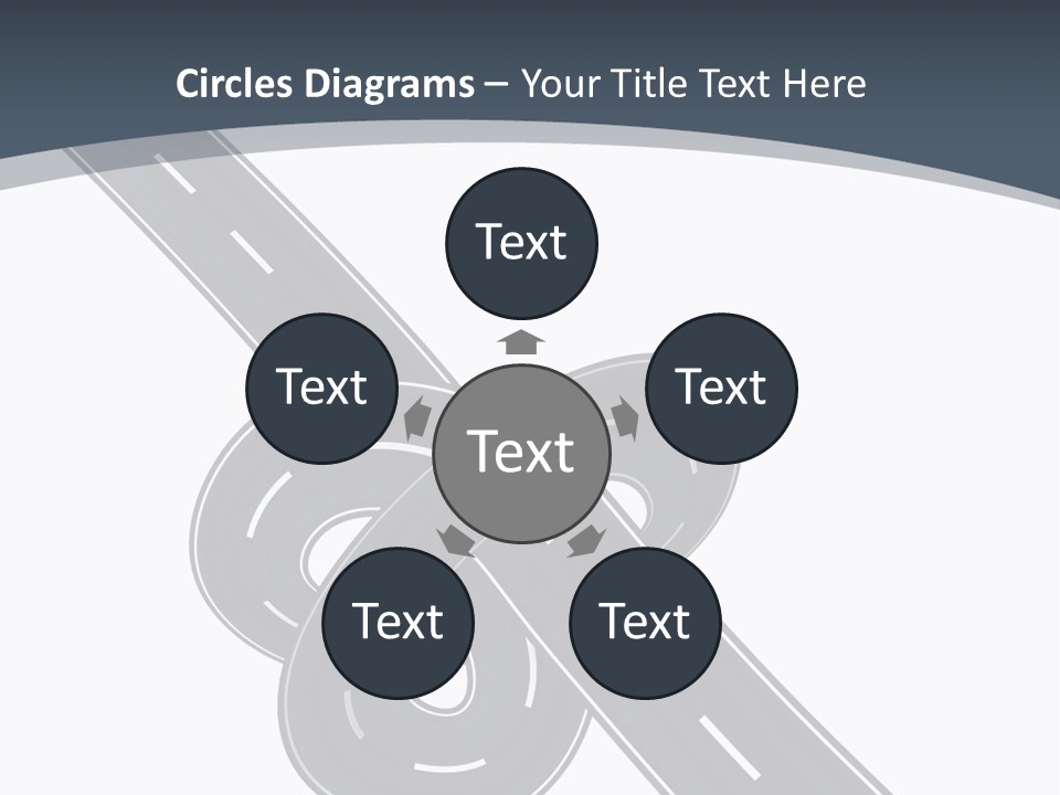 Automobile Highway Ado PowerPoint Template