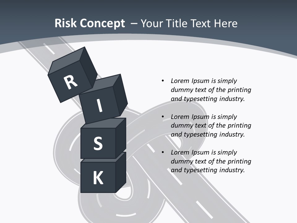 Automobile Highway Ado PowerPoint Template